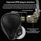 KZ-ZEX PRO Electrostatic Coil Iron Hybrid In-Ear Headphones